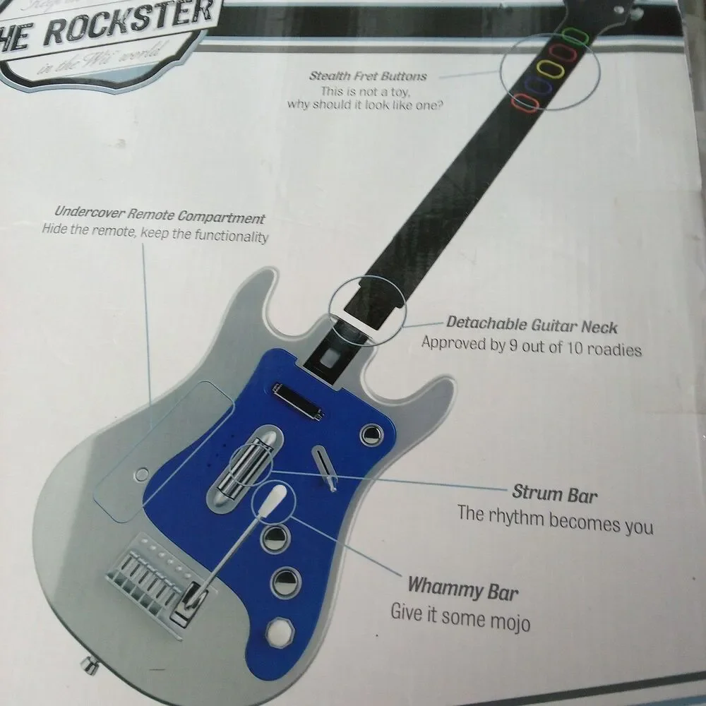 Psyclone Essentials The Rockster full-size wireless guitar controller